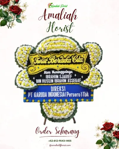 Papan Bunga Duka di Kedung